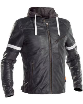 RICHA TOULON 2 LEDERJACKE Grey