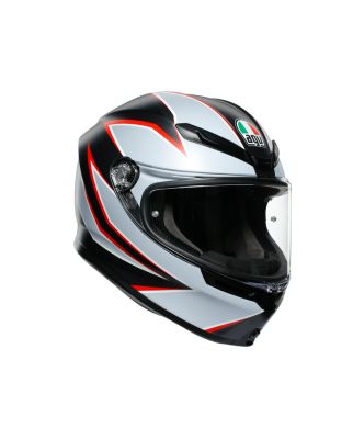 AGV K6 Flash Matt Black /Grey /Red