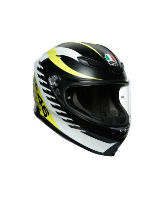 AGV K6  Rapid 46 schwarz matt-weiss