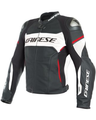 Dainese Racing 3 D-Air® Airbag Motorrad Lederjacke