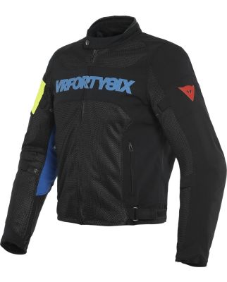 Dainese VR46 Grid Air Tex Perforierte Motorrad Textiljacke