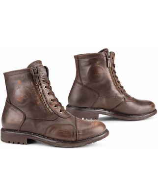 Falco Aviator Motorradstiefel Braun