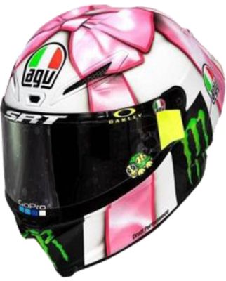 Integralhelm Pista GP RR Misano 2021 Lim.Ed. weiss-pink