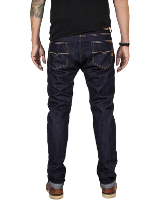 John Doe Ironhead Mechanix  Raw Denim Slim Jeans mit XTM-Fiber