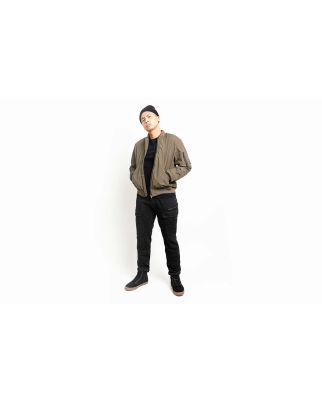 John Doe Flight Motorrad Textiljacke Olive