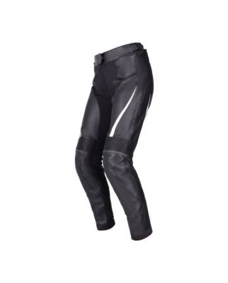 Richa Laura Lederhose Ladies Schwarz/Weiss
