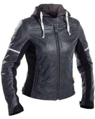 Richa Toulon 2 Damen Lederjacke Crispy Grey