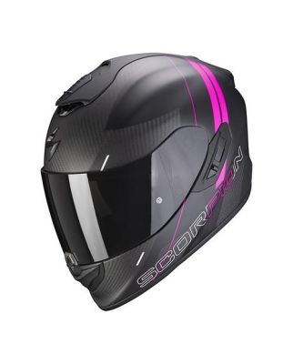 SCORPION EXO-1400 AIR CARBON DRIK Mattschwarz- Rosa