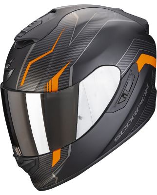 SCORPION EXO-1400 AIR FORTUNA Mattschwarz-Orange