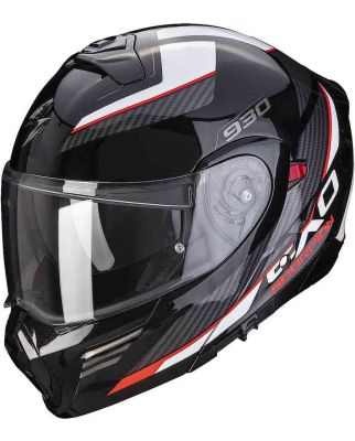 SCORPION EXO-930 NAVIG Metallschwarz-Rot