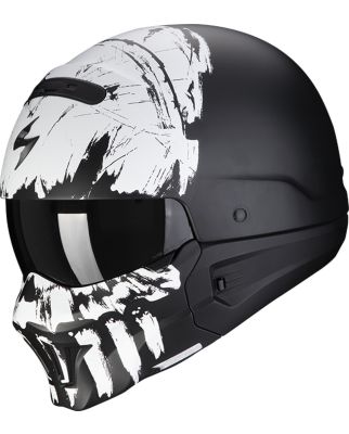 SCORPION EXO-COMBAT EVO MARAUDER Mattschwarz-Dunkelgrau