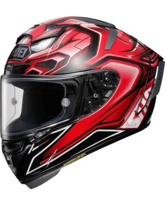 SHOEI X-Spirit III Aerodyne TC-1 schwarz-rot-weiss