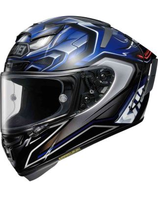 SHOEI X-Spirit III Aerodyne TC-2 blau-schwarz-weiss